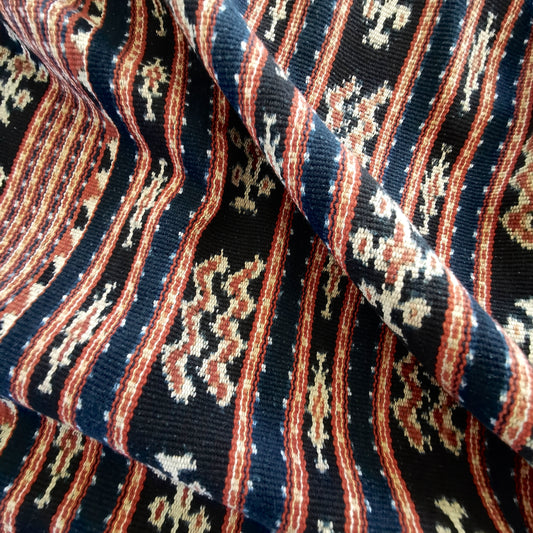 Vintage Indonesian Savu Ikat traditional ceremonial handwoven shoulder cloth, ikat blanket, ikat throw, wall hanging